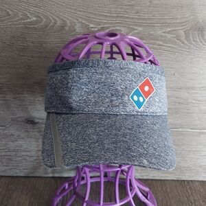 Domino's Pizza Unisex Employee Adjustable Visor Cap Hat